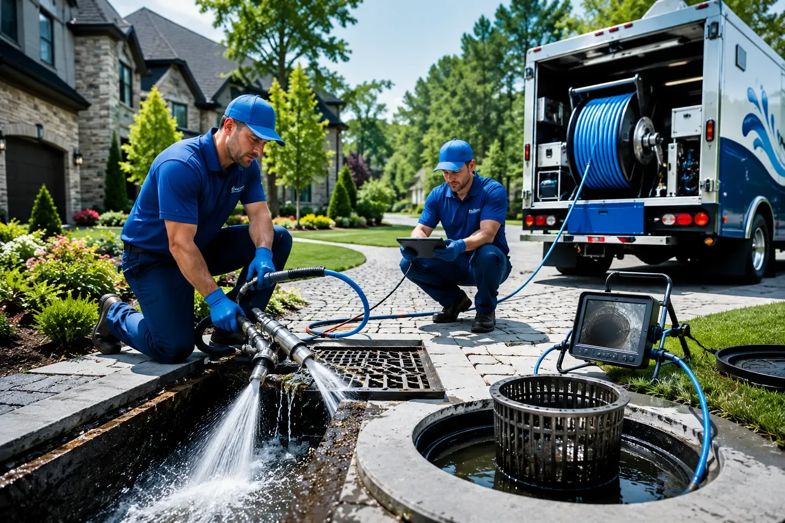 Local outdoor drain cleaning professionals in Fredericksburg, IN